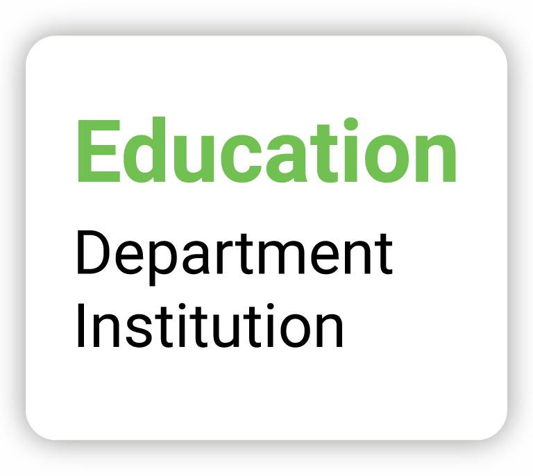 Education - Department Institution