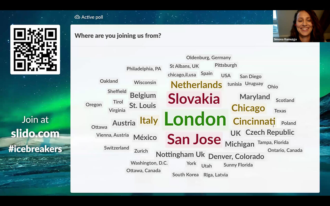 virtual icebreakers word cloud