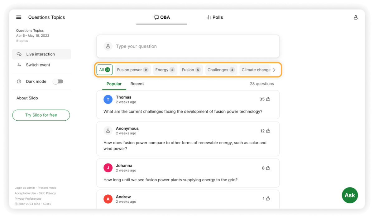Slido Report 11 Best Slido Product Updates From 2023 + a 2024 Sneak Peek